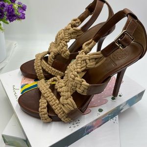 Tory Burch Fleur high heels sandals